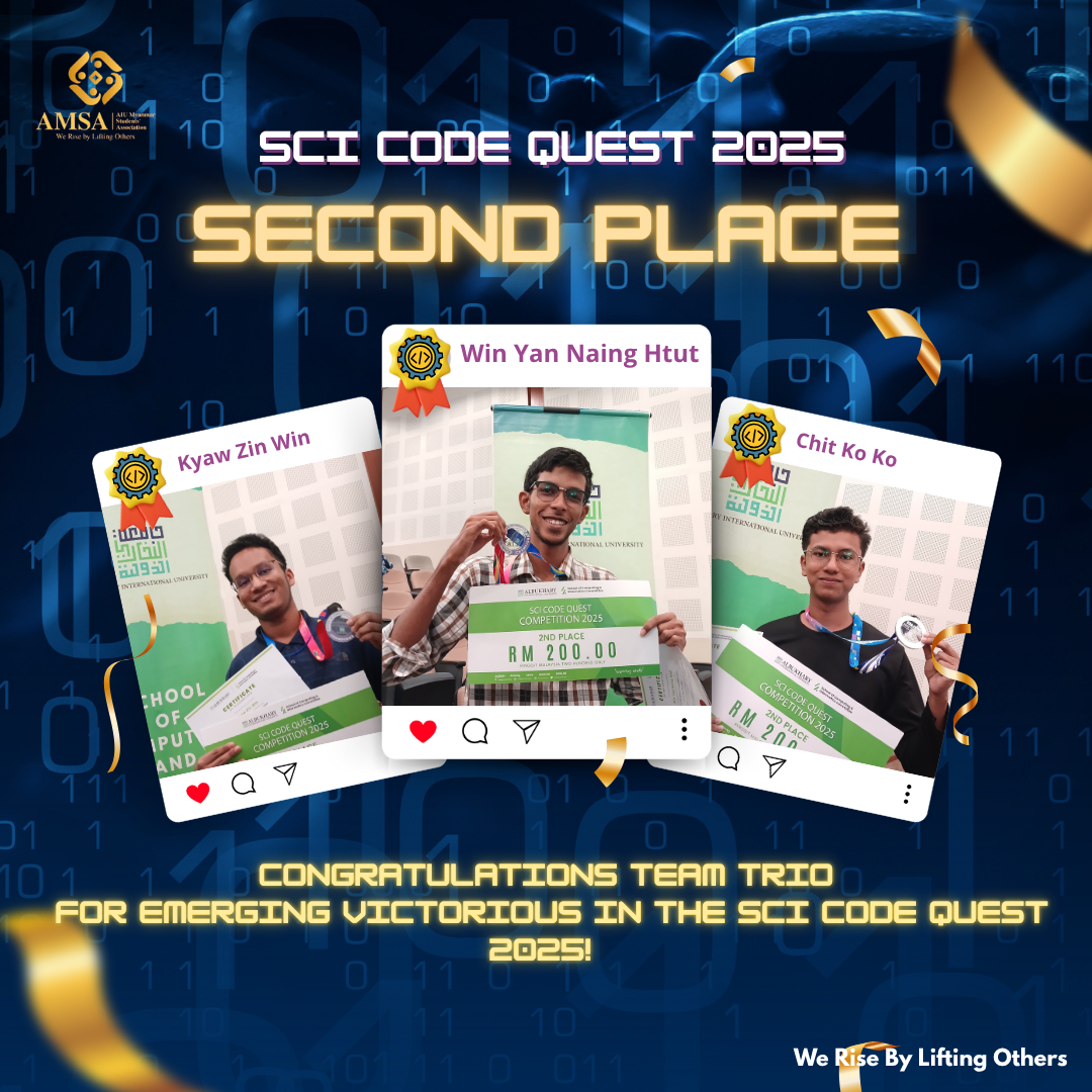 Team Trio Triumphs at SCI Code Quest 2025
