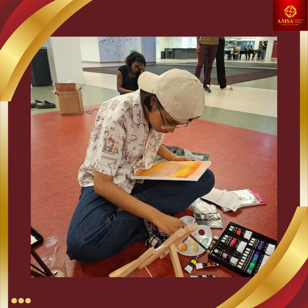 AMSA Artists Win Second and Third Place at the 2025 Cultural Night Painting Competition
